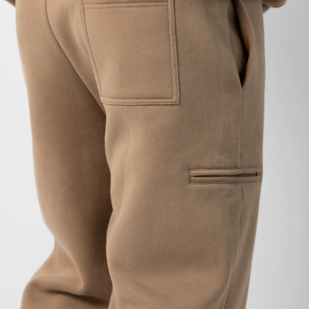 Nwot Comfrt Affirmation Straight Leg Sweatpants Color Teddy - Picture 5 of 7